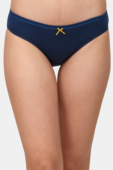 Soie Medium Rise Half Coverage Bikini Panty (Pack of 6) - Multicolor — image 10